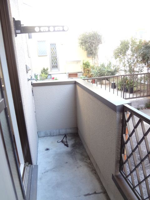 Balcony. It is firmly happy if there is a veranda