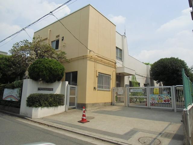 kindergarten ・ Nursery. Sasame Sasame east nursery of 454m 7-minute walk to the east nursery school is a busy mom ally