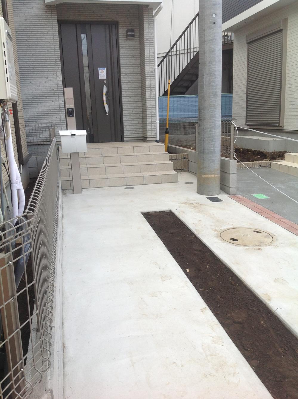 Parking lot. Car space one ensure