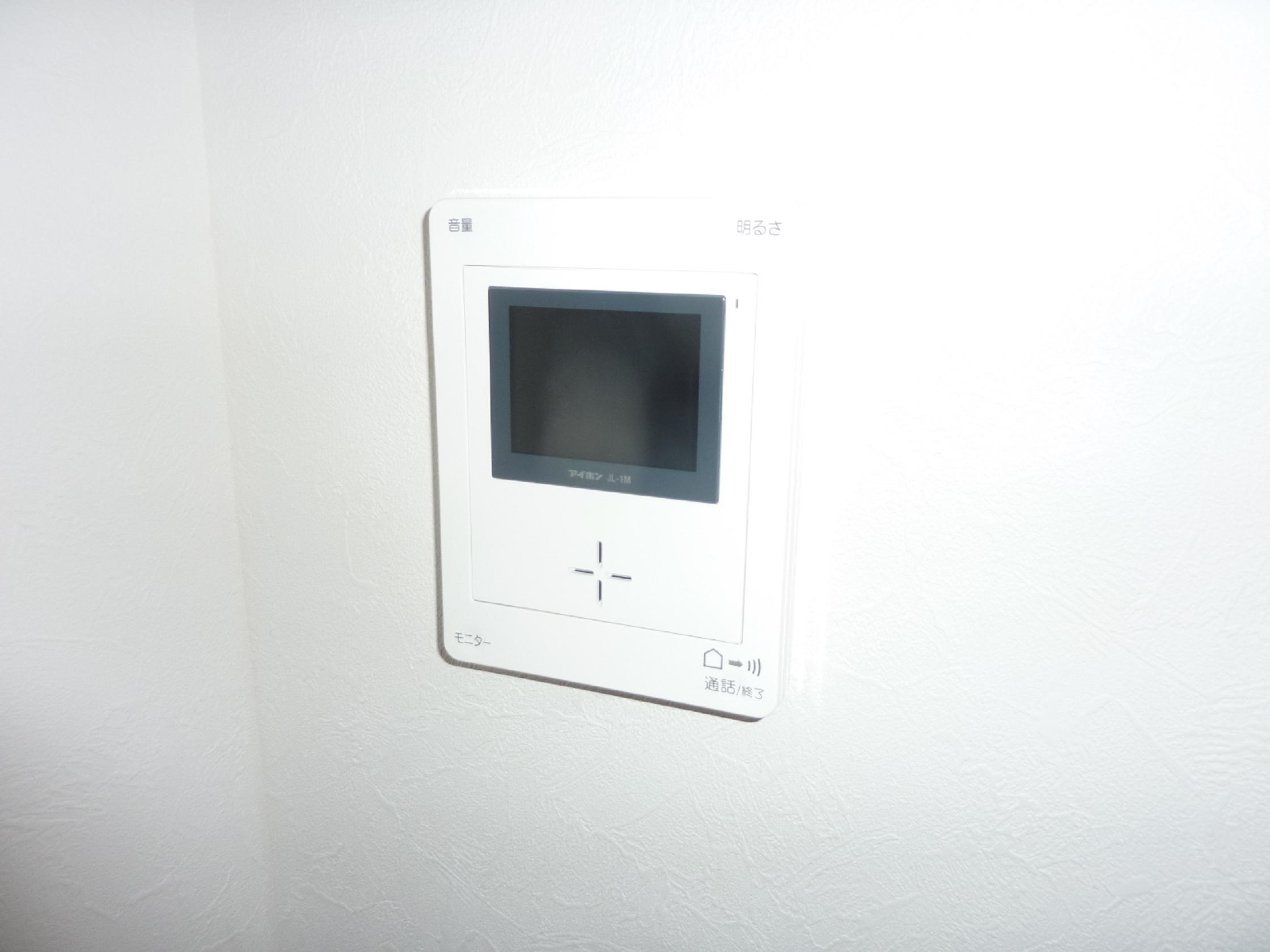 Security. Monitor with intercom