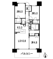 Floor: 3LD ・ K + N (storeroom) + 2WIC (walk-in closet), the occupied area: 67.01 sq m, Price: TBD