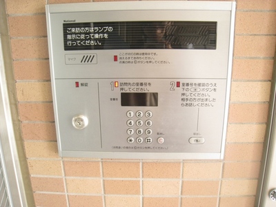 Entrance. auto lock