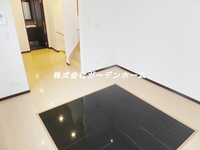 Living. With so electric floor heating, You can spend family gatherings in the warm living even in the winter!