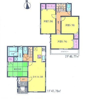 Floor plan. Gift campaign being held! 