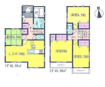 Floor plan. Gift campaign being held! 