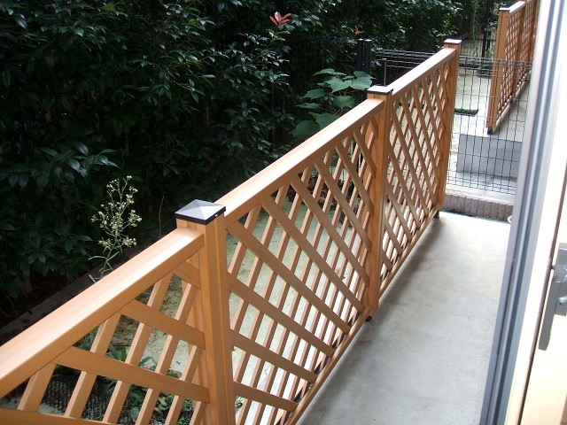 Balcony. South-facing balcony. 