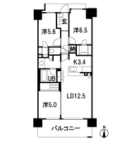 Floor: 3LDK + N + 2WIC, the area occupied: 75.4 sq m, Price: TBD