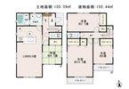 Floor plan. (1), Price 42,800,000 yen, 4LDK, Land area 100.09 sq m , Building area 100.44 sq m