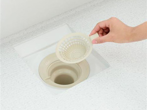 Bathing-wash room. Stain-resistant cleaning Ease drainage port dust easily discarded