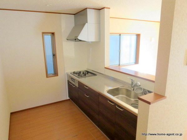 Kitchen. It is a popular face-to-face open kitchen