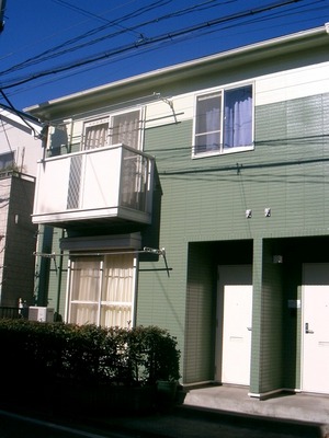 Building appearance. Front side