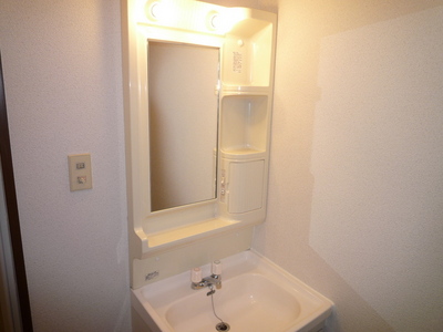 Washroom. Independent wash basin