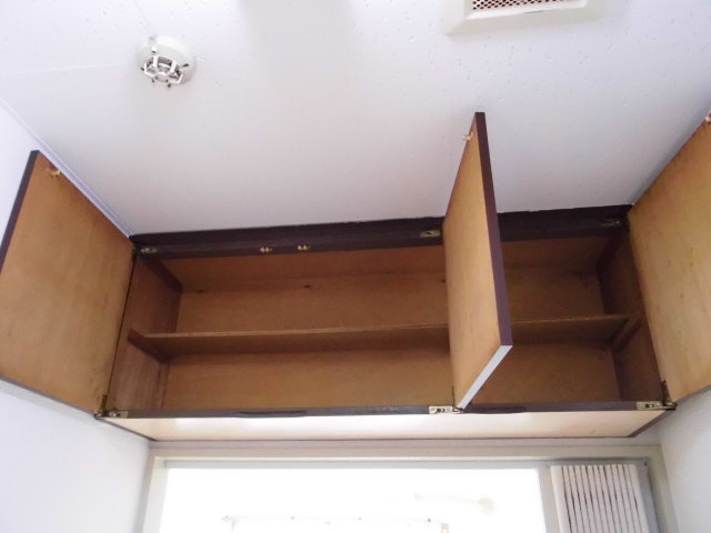 Receipt. Kitchen top hanging shelf. Useful, for example, food equipment storage