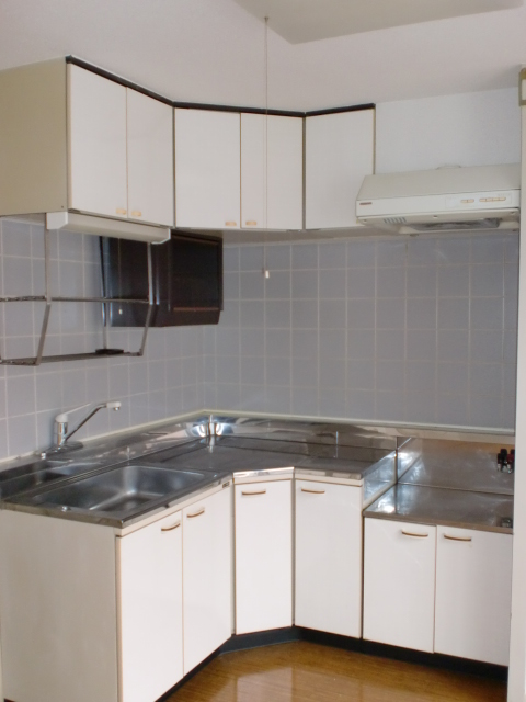 Kitchen. Easy-to-use L-shaped kitchen