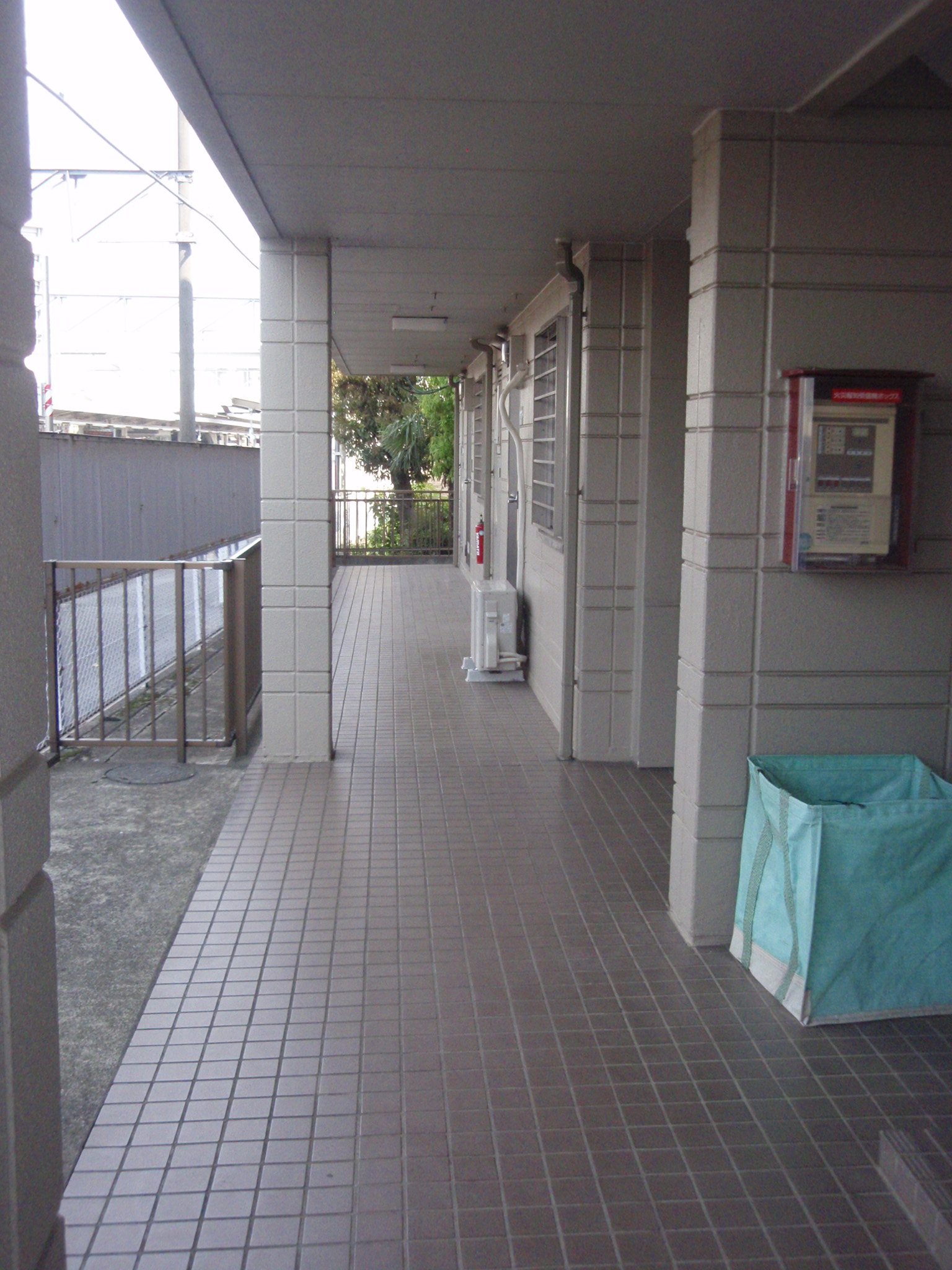 Other common areas. Bright shared hallway