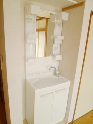 Washroom. Convenient wash basin