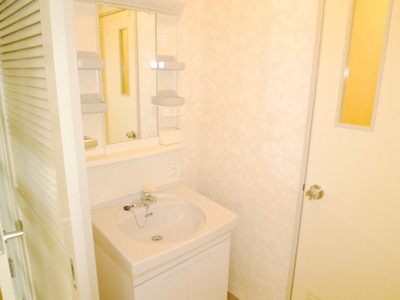 Washroom. Independent wash basin