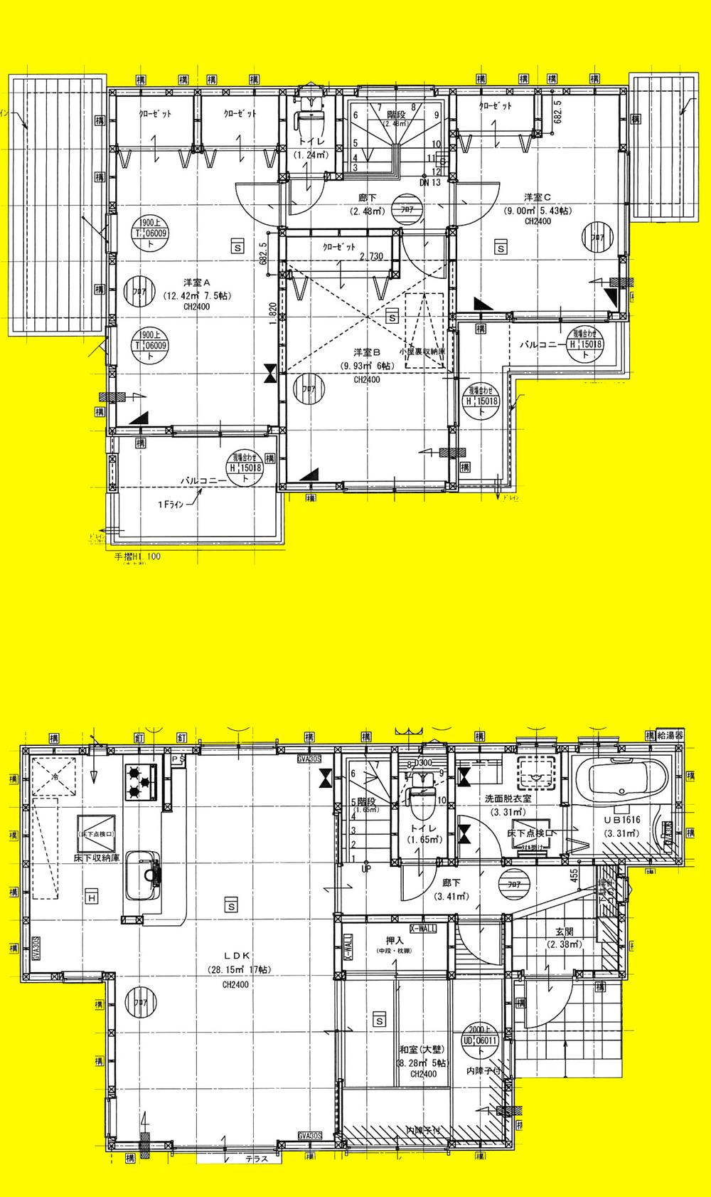 Floor plan. (4), Price 32,800,000 yen, 4LDK, Land area 167.98 sq m , Building area 96.05 sq m