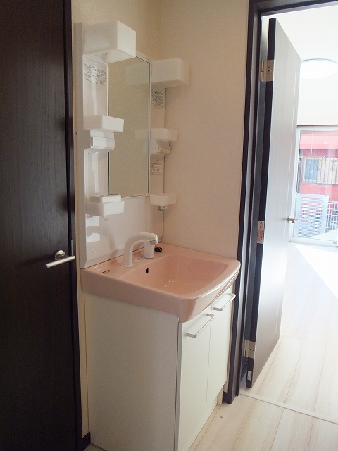 Washroom. With vanity