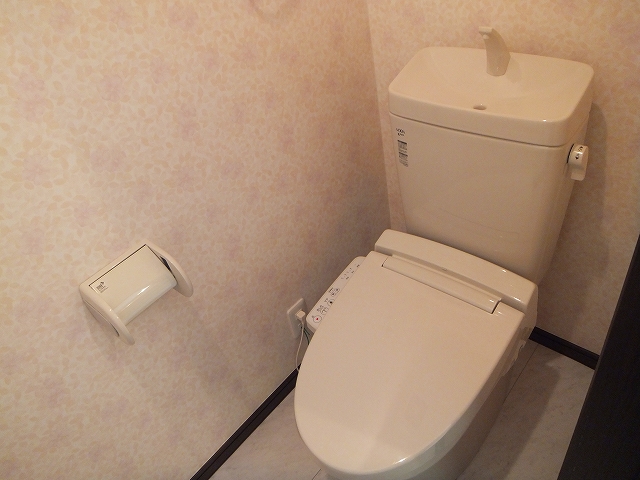 Toilet. With Washlet