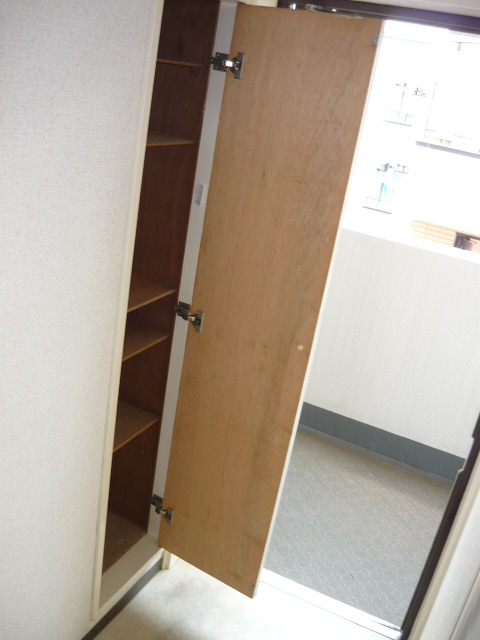 Entrance. There shoebox in the entrance