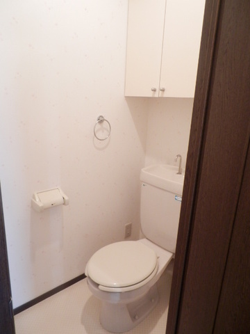 Toilet. The toilet also has storage.