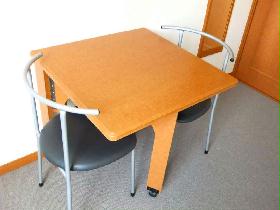 Other. Chair, Folding table