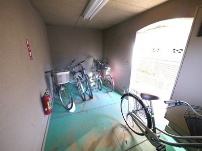 Other common areas. Covered parking lot