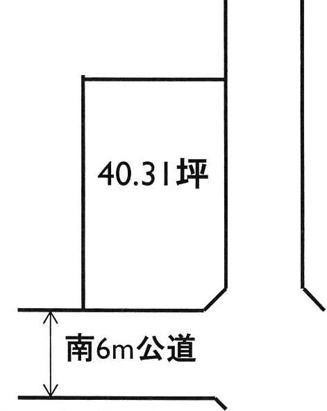 Compartment figure. Land price 31,200,000 yen, Land area 133.29 sq m