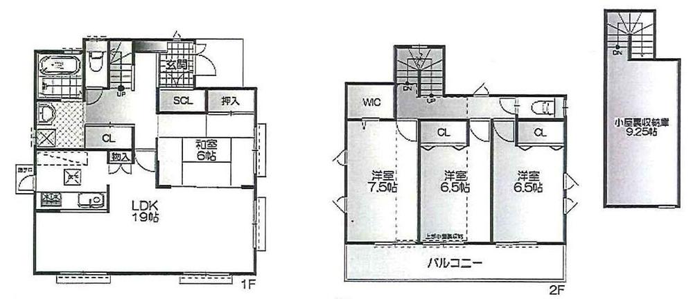 Floor plan. 36,800,000 yen, 4LDK + S (storeroom), Land area 169.85 sq m , Building area 114.43 sq m floor plan