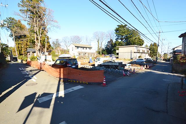 Local appearance photo. Subdivision appearance landscape (H25.12.22 shooting)