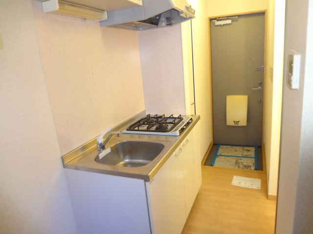 Kitchen. Unusual spacious kitchen to Single!