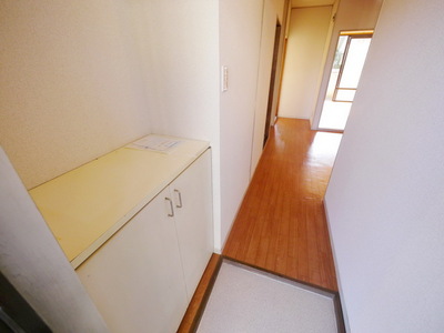 Entrance. Wide entrance space