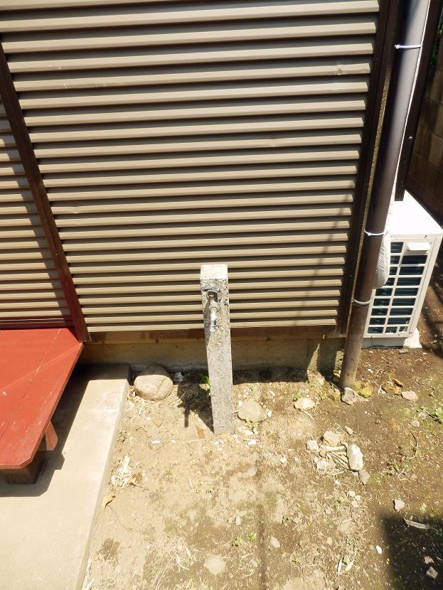 Garden. Outdoor faucet