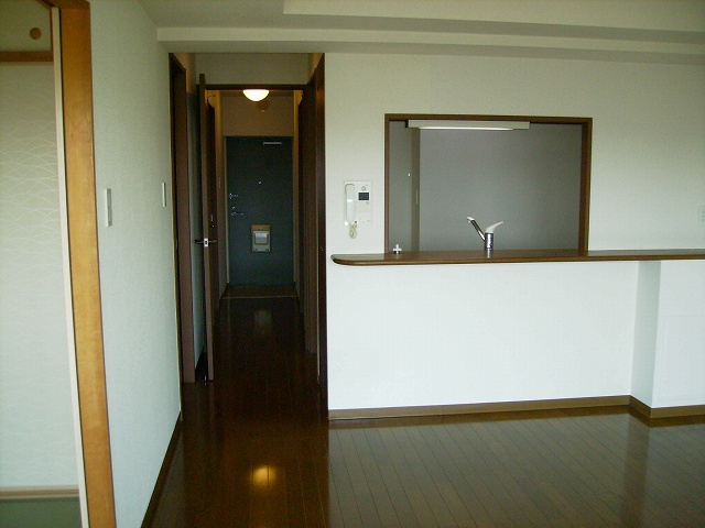 Living and room. Counter Kitchen