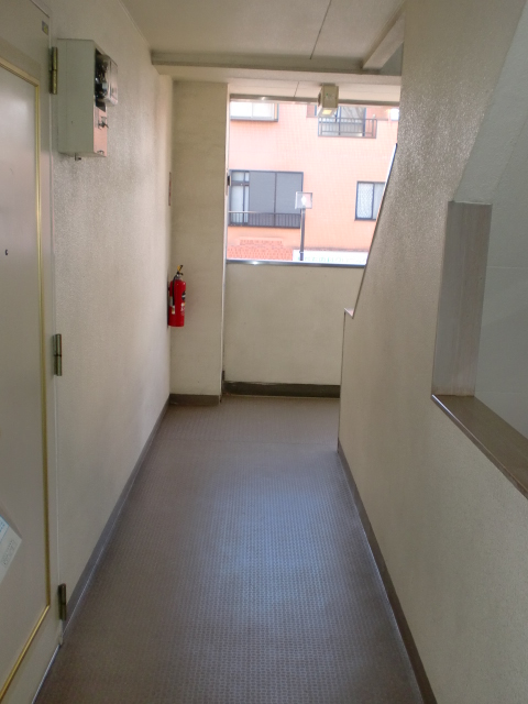 Other common areas. Bright shared hallway