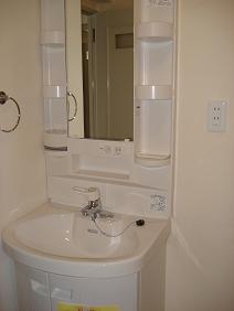 Washroom. Independent wash basin