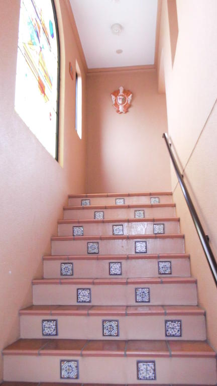 Other common areas. European style bright shared hallway