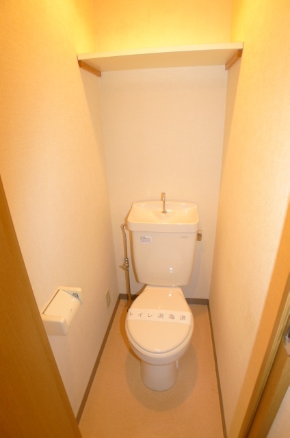 Toilet. Bus toilet by