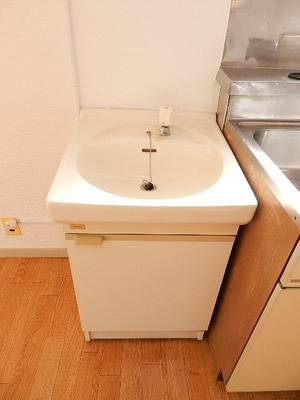 Washroom. Separate vanity