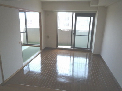 Living and room. Sunny