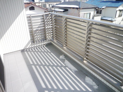 Other room space. Large balcony
