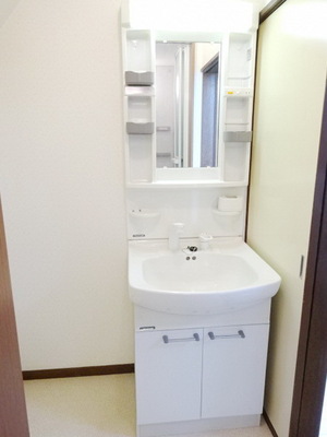Washroom. Clean wash basin