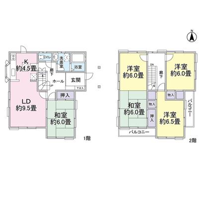 Floor plan. Light-gauge steel is the structure of the building by the National Housing Housing Industry.