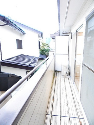 Balcony. Laundry Area