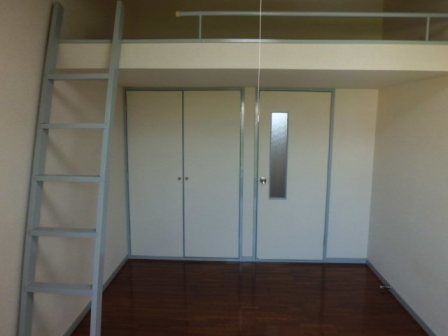 Other room space. The entire room. loft, Storage space is a Western-style.