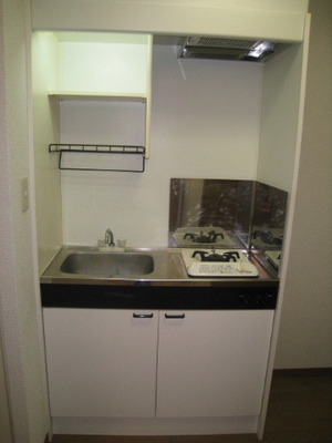Kitchen. Gas stove 1-neck Installed