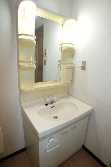 Washroom. Independent wash basin