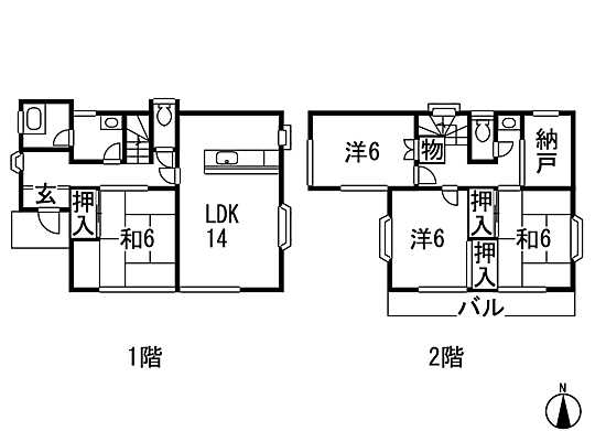 Floor plan. 27,800,000 yen, 4LDK + S (storeroom), Land area 131.08 sq m , Building area 102.11 sq m
