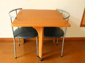 Other. Folding table ・ 2 chairs